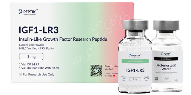 IGF1-LR3 Lyophilized Vial + Sterile Water