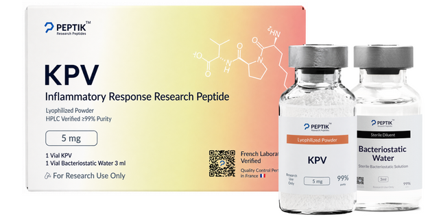 KPV Lyophilized Vial + Sterile Water