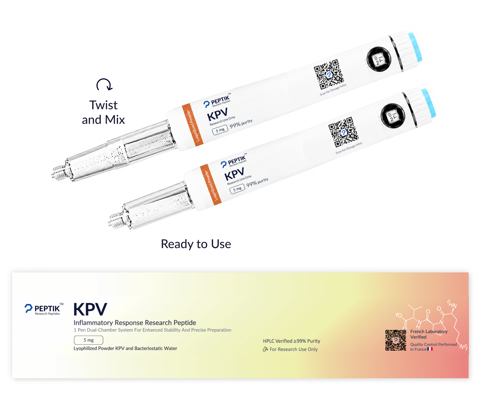 KPV Next-Gen Dual-Chamber Pen