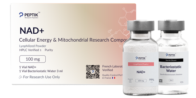 NAD+ Lyophilized Vial + Sterile Water