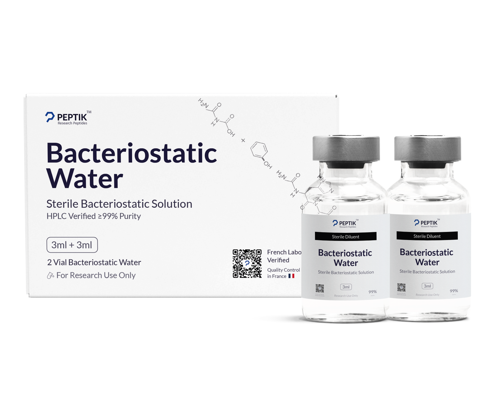 Sterile Water  - 3ml + 3ml