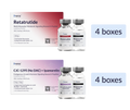 4 Retatrutide + 4 CJC-1295 + Ipamorelin Vials