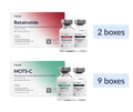 2 Retatrutide + 9 MOTS-C Vials