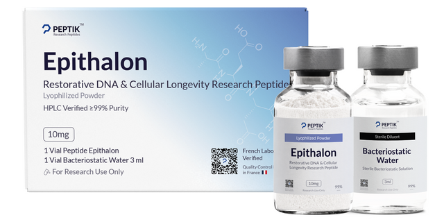 Epithalon Lyophilized Vial + Sterile Water