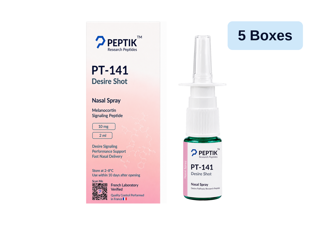 PT-141 Pack, 5 Boxes, Spray