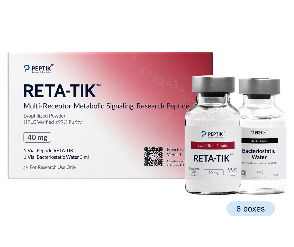 Retatrutide 6-Month Cycle — 6 boxes — 40 mg