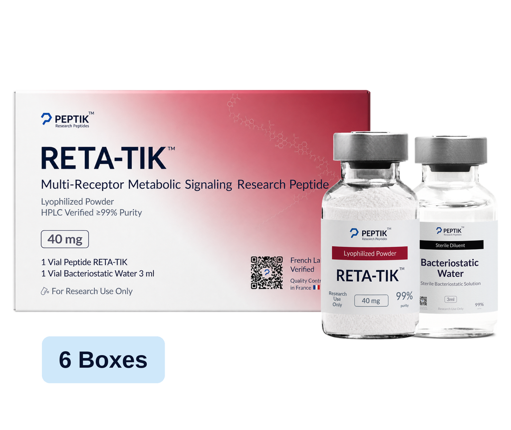 Retatrutide 6-Month Cycle — 6 Boxes