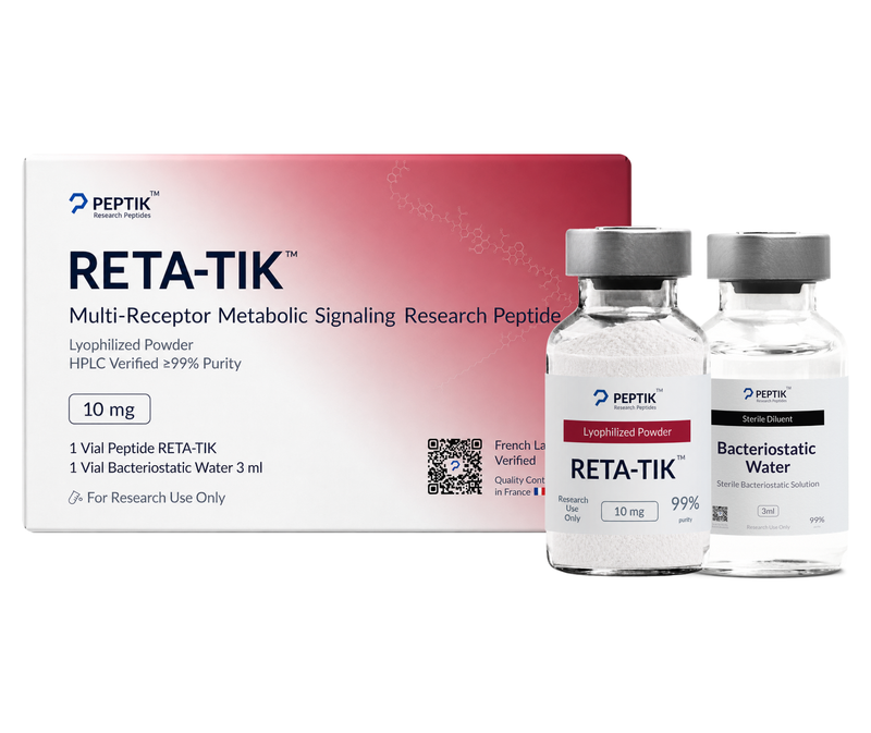 RETATRUTIDE Lyophilized Vial + Sterile Water