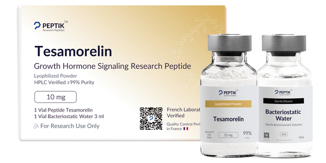 Tesamorelin Lyophilized Vial + Sterile Water